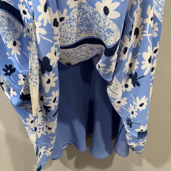 Lauren Ralph Lauren Womens Floral Crepe Sleeveless Dress SZ: 14 - Picture 10 of 15